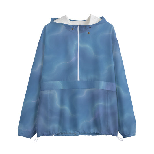Unisex Pullover Jacket With Zipper Closure