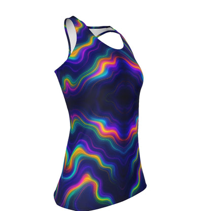 Women's Racer Vest | 190GSM Cotton