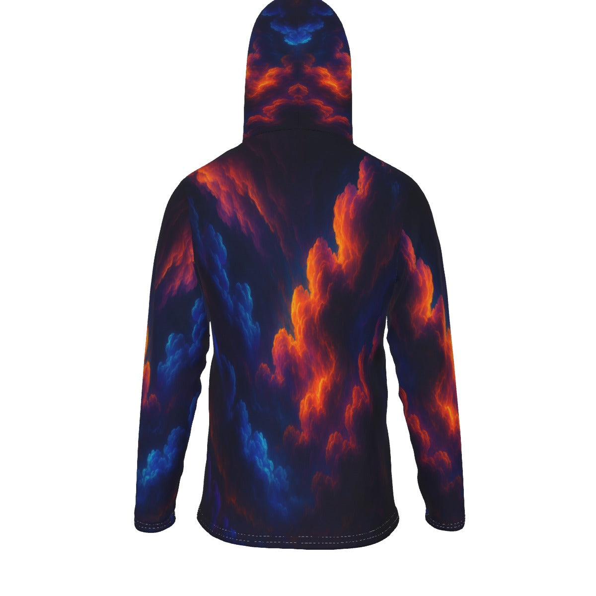 Men's Pullover Hoodie With Mask - view 2