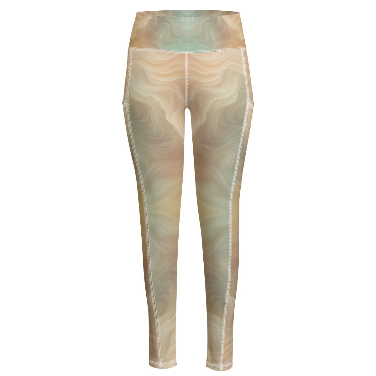 Women's Yoga Leggings With Side Pockets|210GSM
