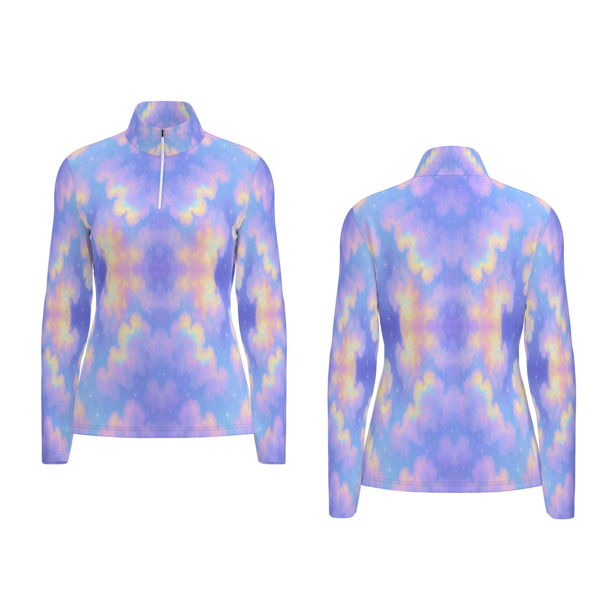 Women's Sports Collar Jersey With Long Sleeve