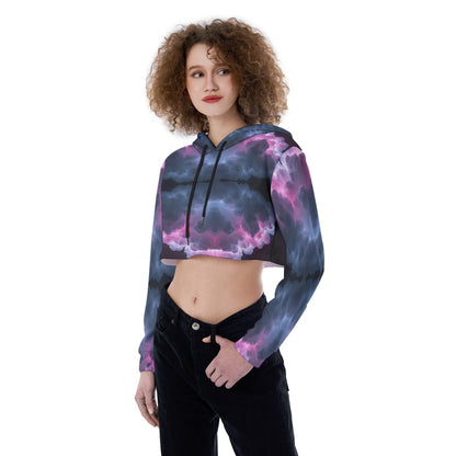 Women's Crop Top Hoodie