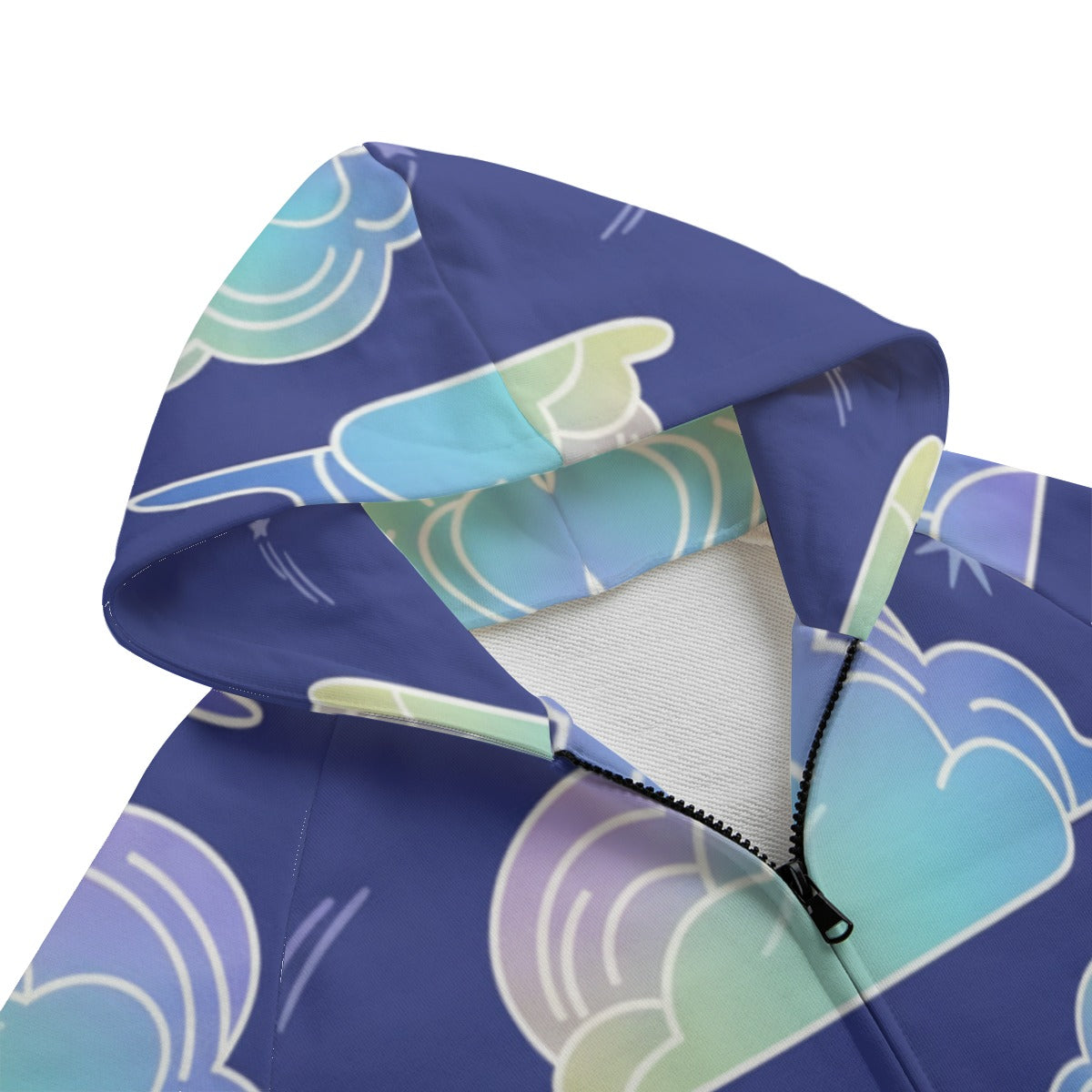Kid's Zip Up Raglan Sleeve Hoodie | 310GSM Cotton