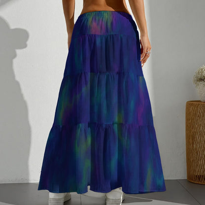 Women's Pleated Long Skirt