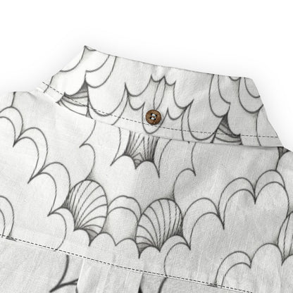 Men's Casual Lapel Long Sleeve Shirt|125GSM Cotton