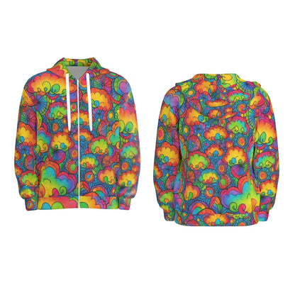 Unisex Zip Hooded Sweatshirt