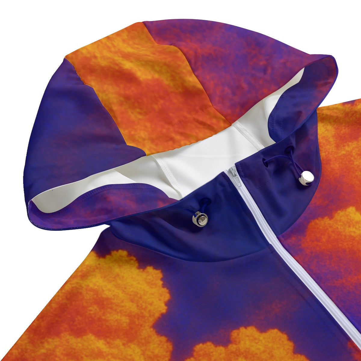 Unisex Pullover Jacket With Zipper Closure