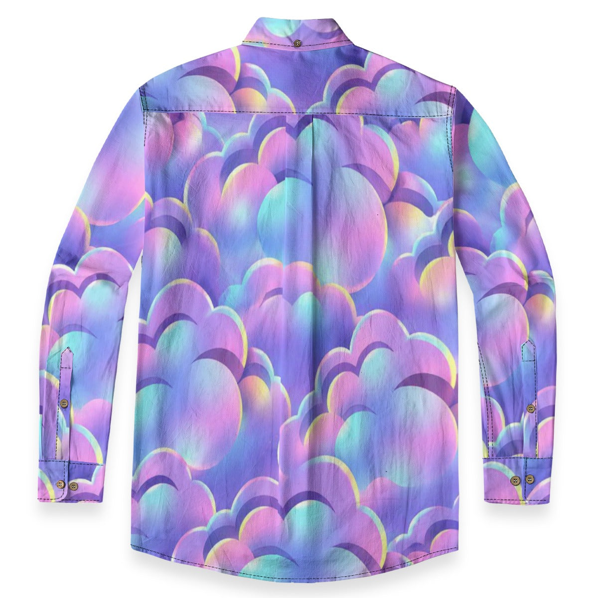 Men's Casual Lapel Long Sleeve Shirt|125GSM Cotton