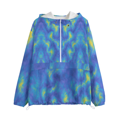 Unisex Pullover Jacket With Zipper Closure