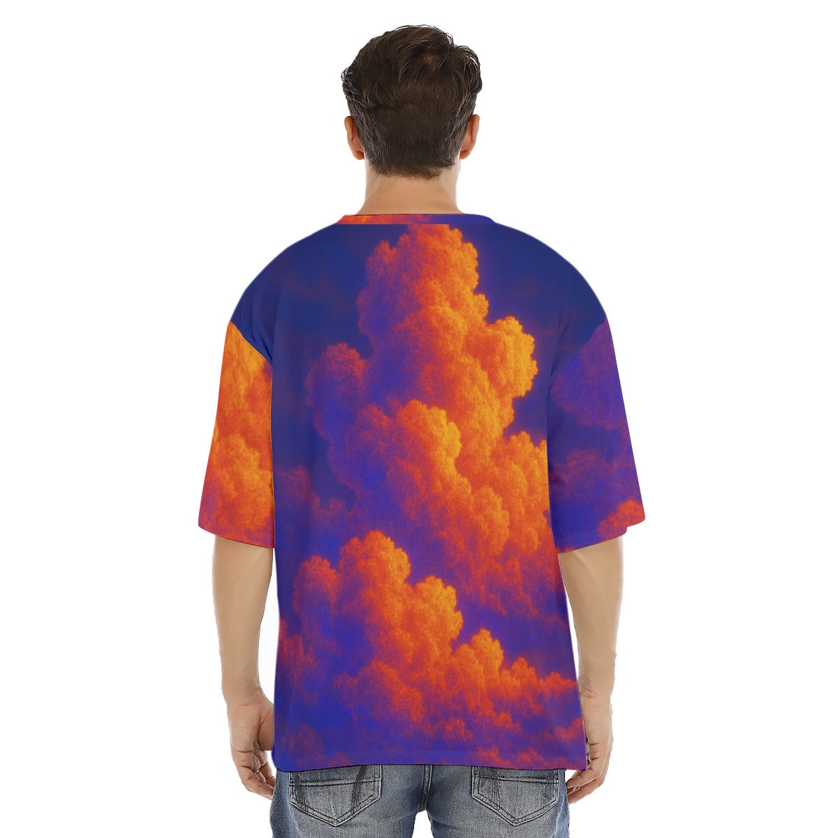 Men's Drop Shoulder T-shirt With Short Sleeve