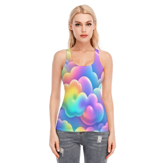 Women's Racer Vest | 190GSM Cotton