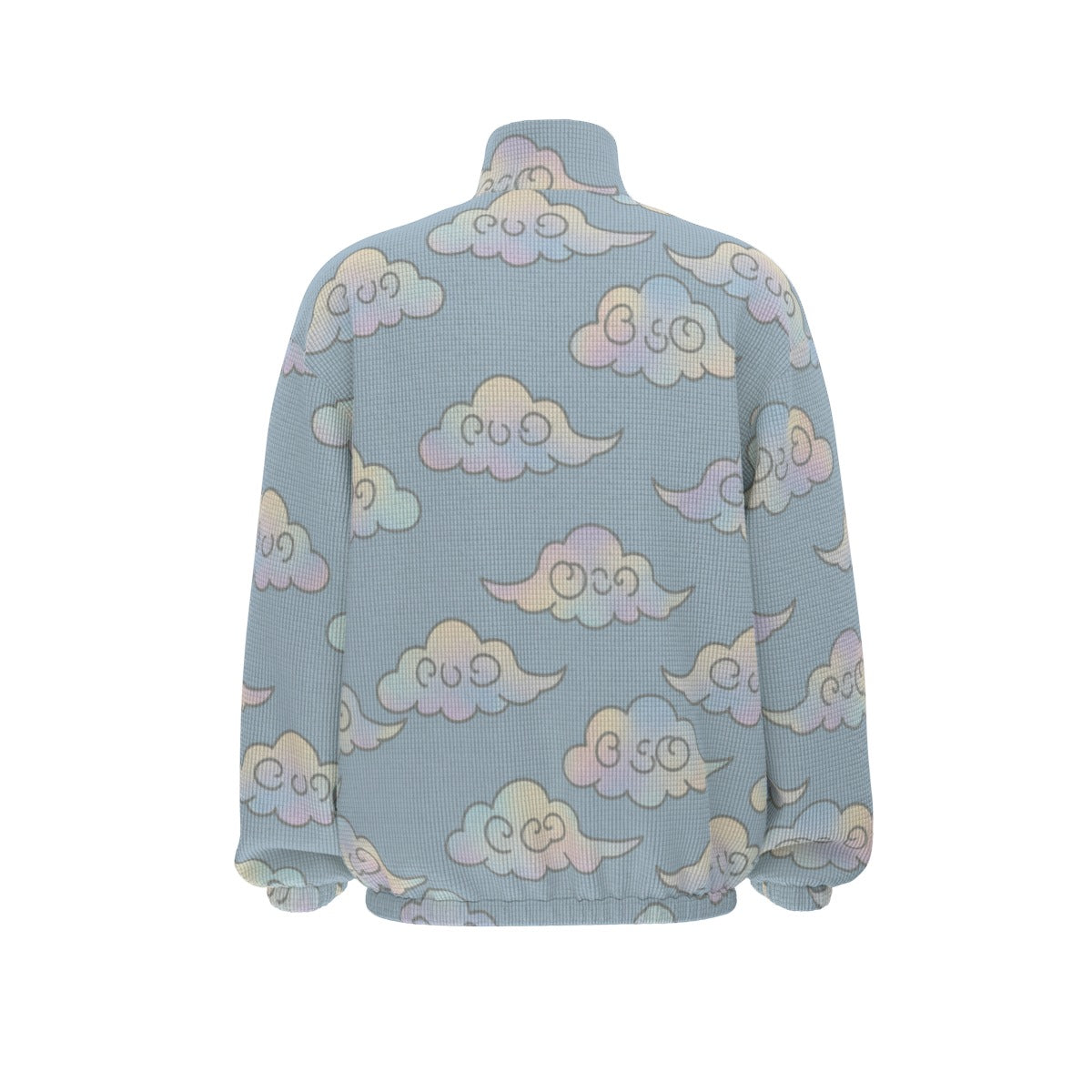 Unisex Turtleneck Zippered Sweatshirt