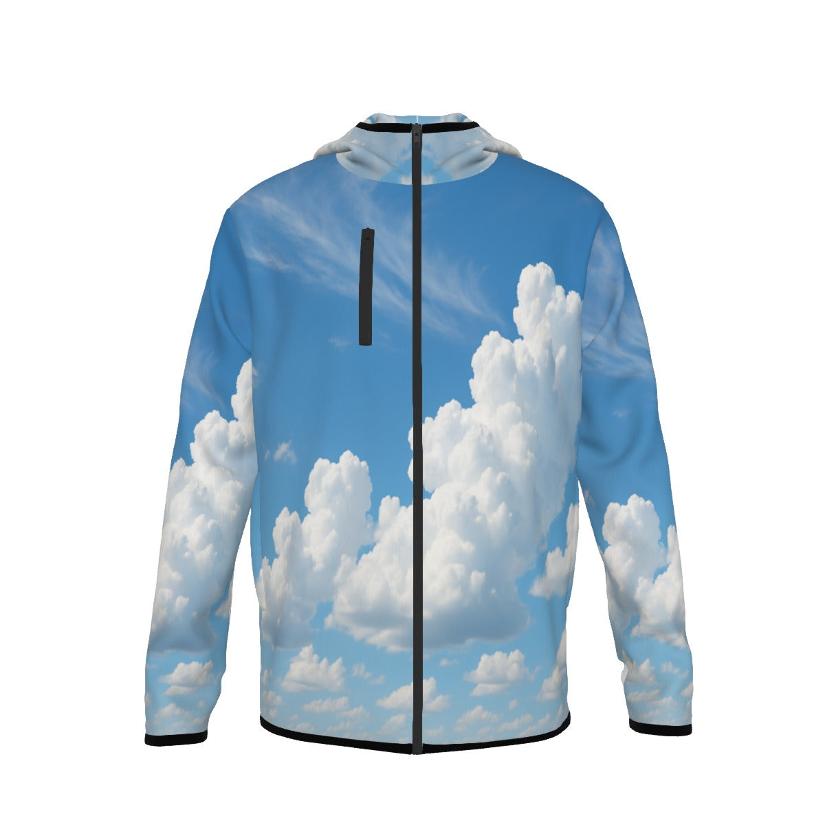 Men's Stylish Hoodie with Thumb Hole Design - view 1