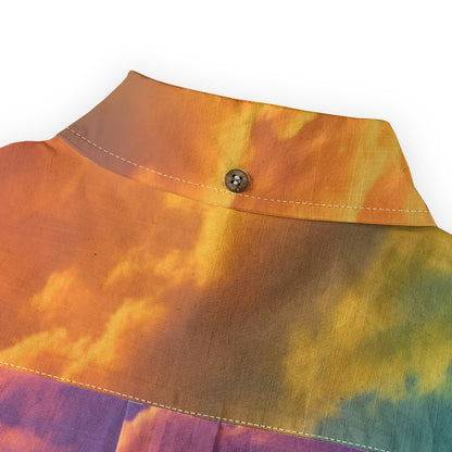 Men's Casual Lapel Long Sleeve Shirt|125GSM Cotton