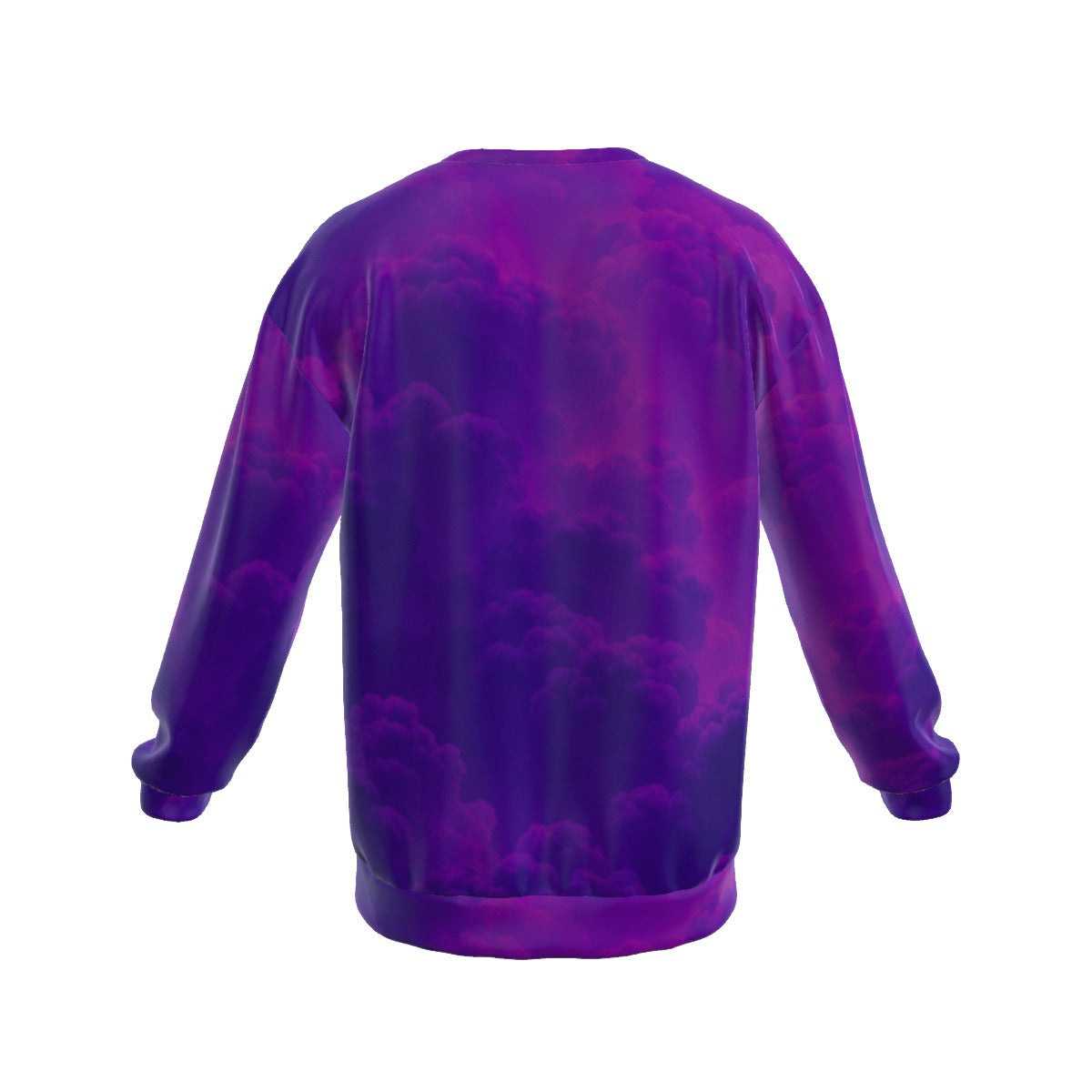 Men's Drop Shoulder Round Neck Long-Sleeved Sweatshirt