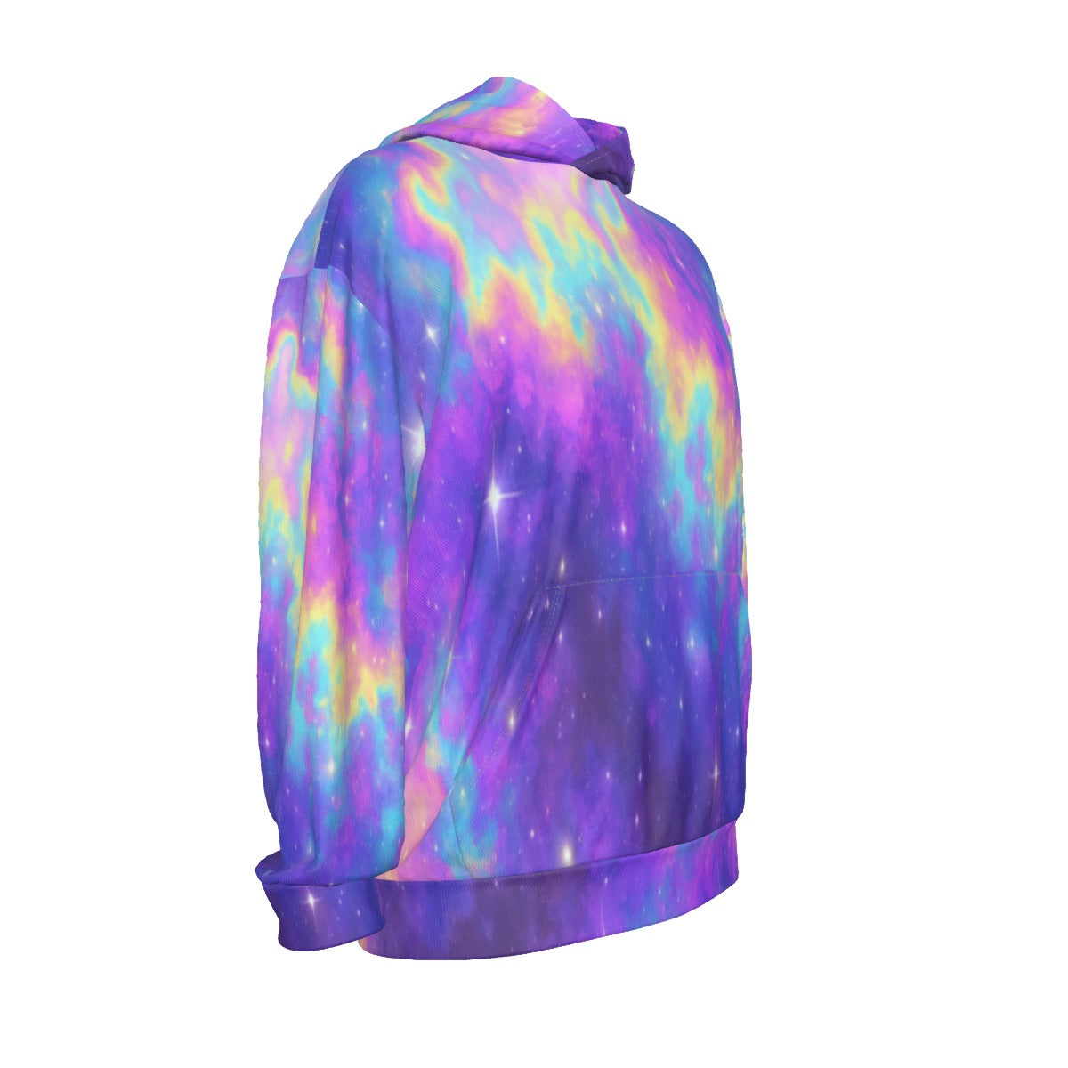 Men's Drop Shoulder Patch Pocket Hoodie