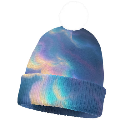 Unisex Knitted Hat With Pom-Pom