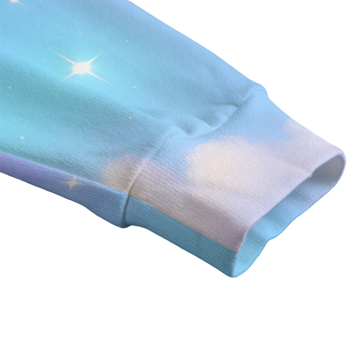 Unisex V-neck Knitted Fleece Cardigan With Button Closure