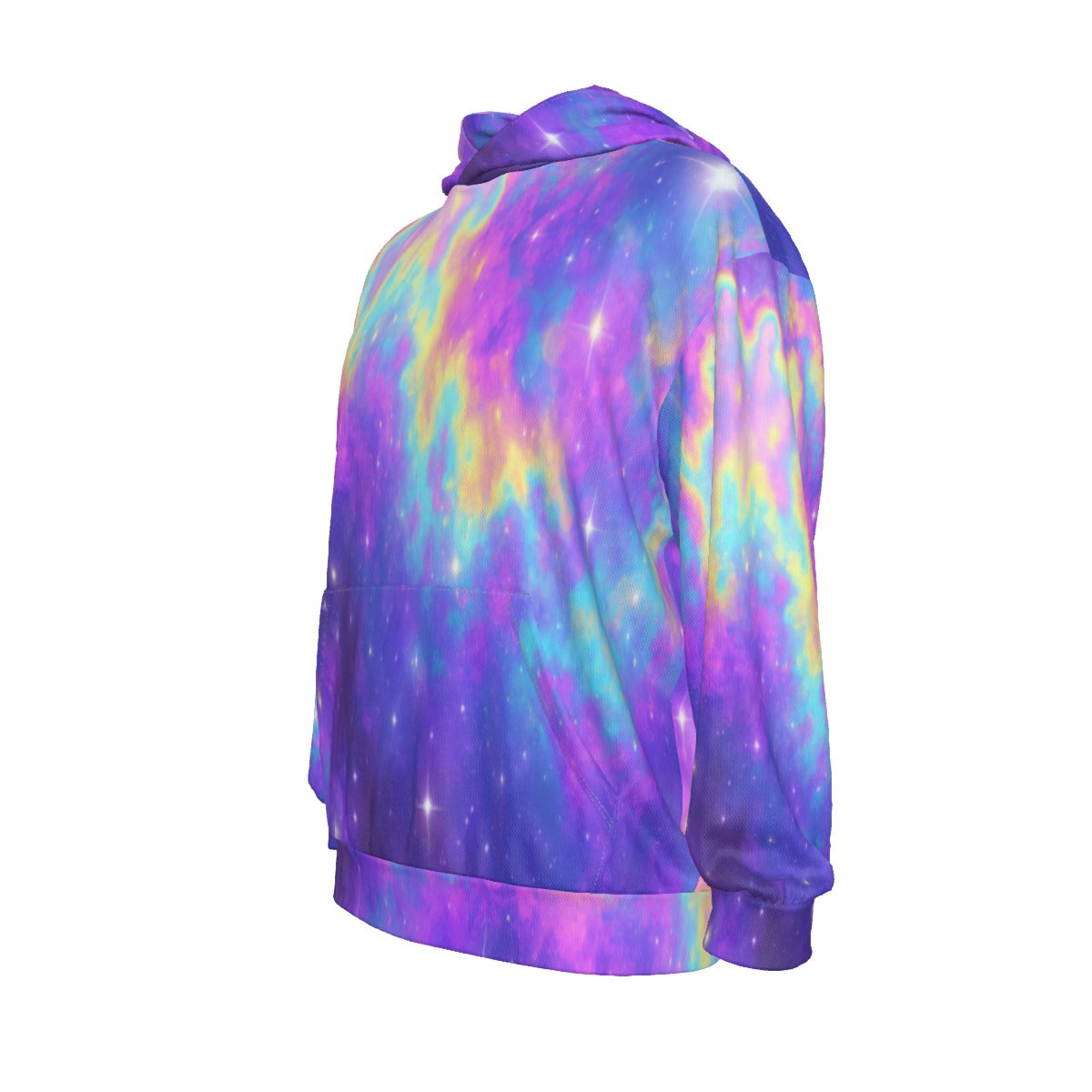 Men's Drop Shoulder Patch Pocket Hoodie