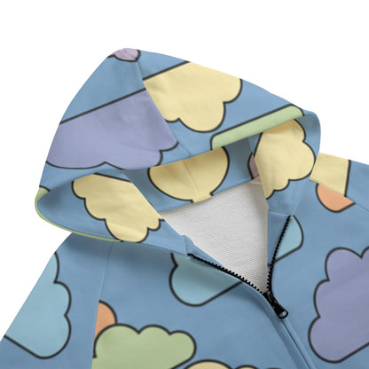 Kid's Zip Up Raglan Sleeve Hoodie | 310GSM Cotton