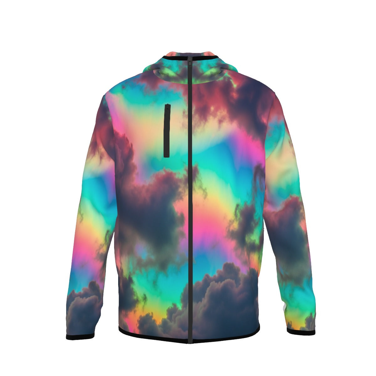Men's Stylish Hoodie with Thumb Hole Design - view 1