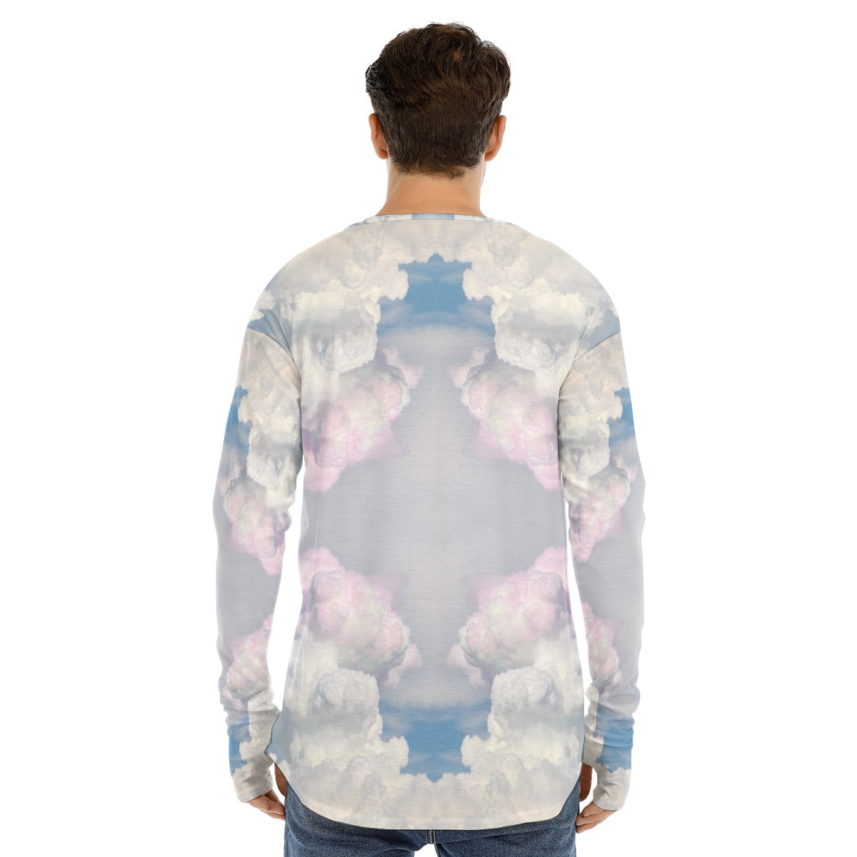 Men's Fingerless Long Sleeve T-shirt