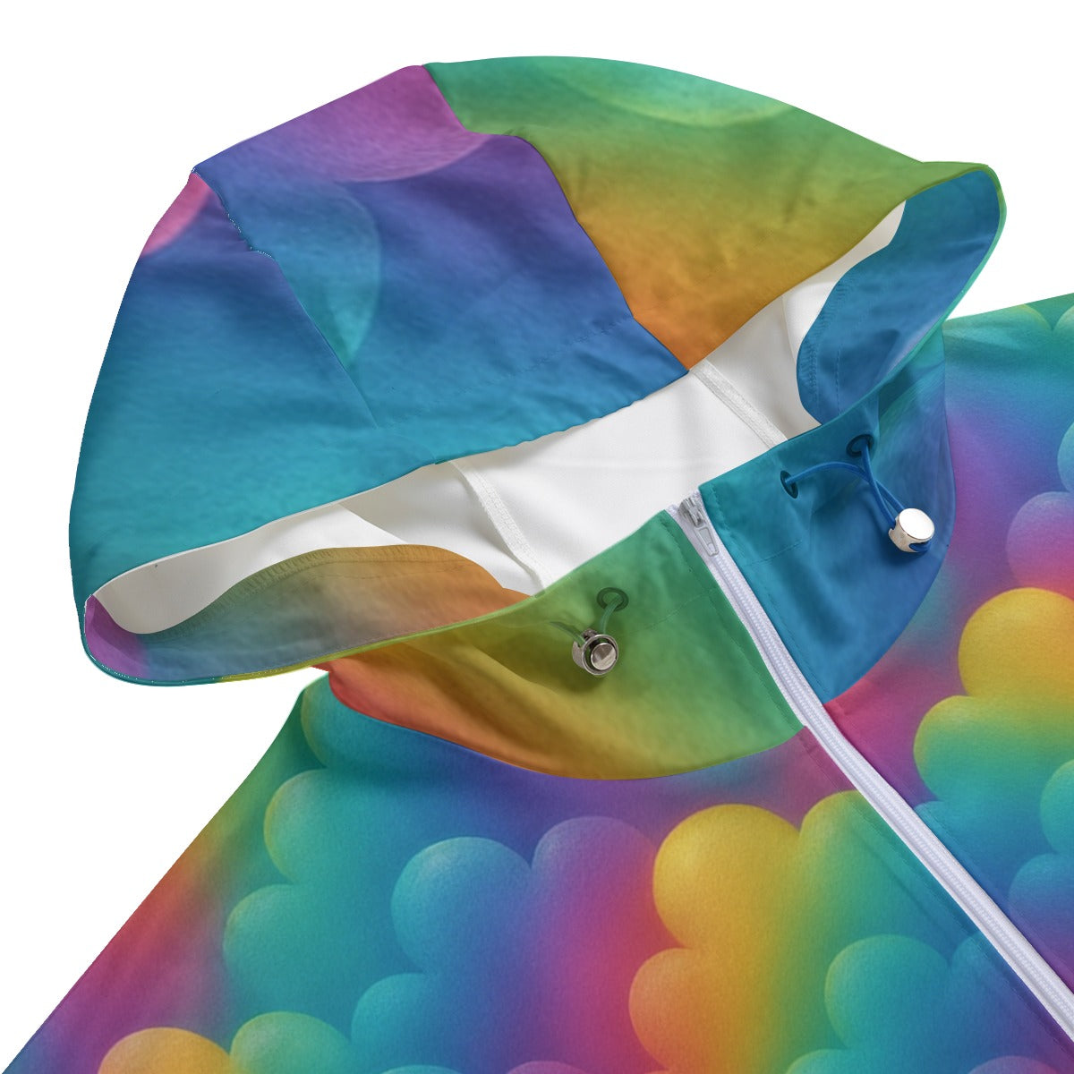 Unisex Pullover Jacket With Zipper Closure