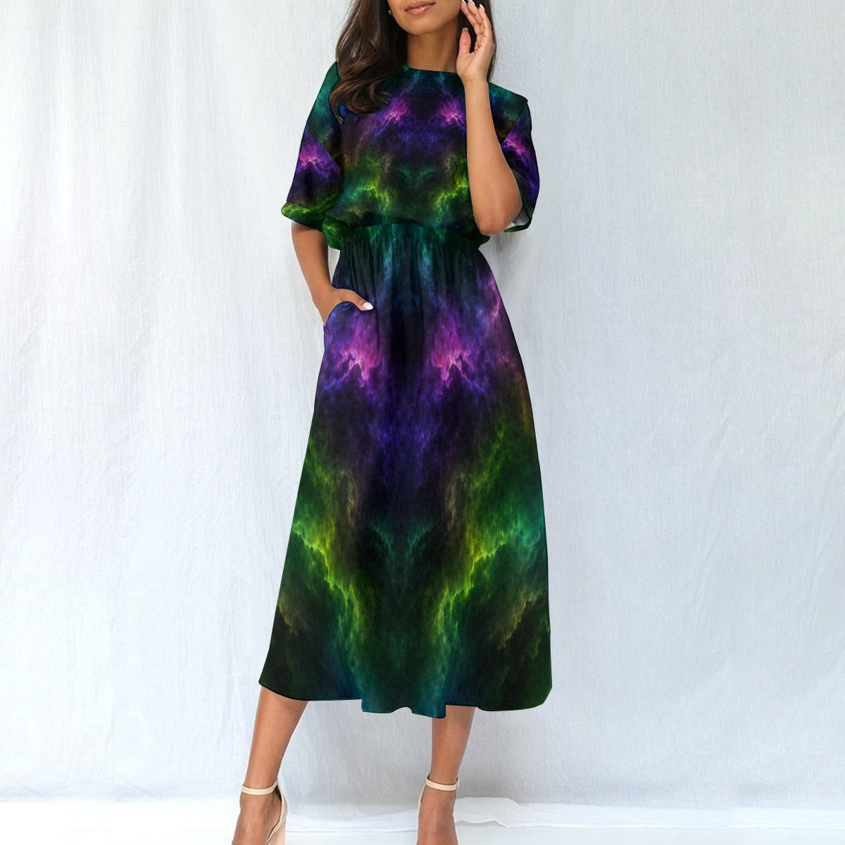 Women's Elastic Waist Dress