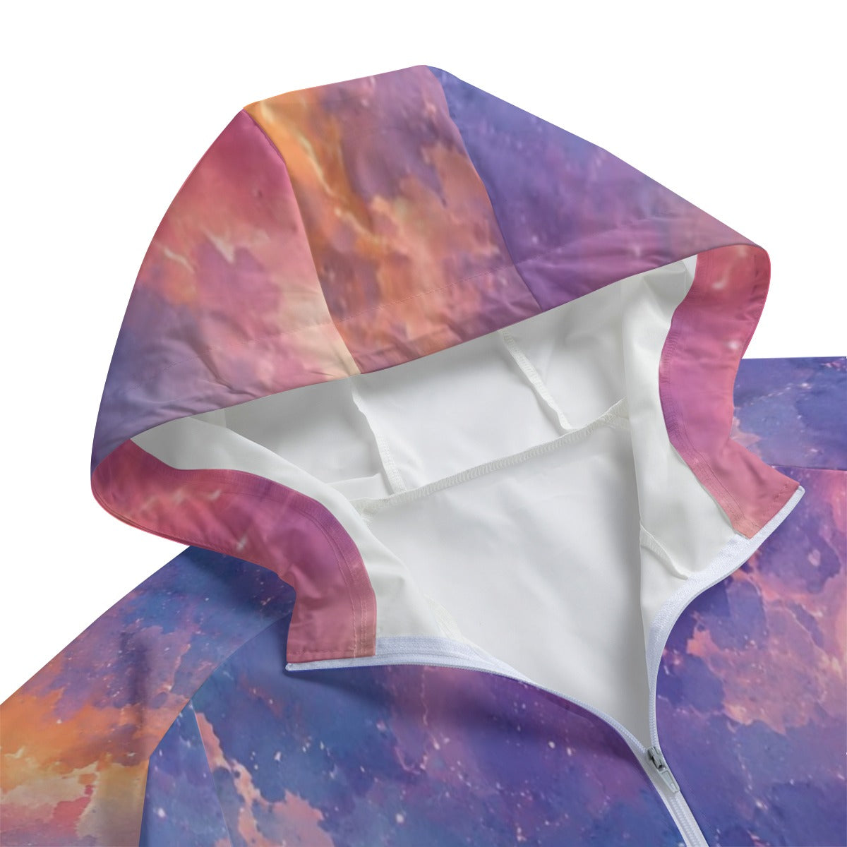 Unisex Windbreaker Long Jacket by O’Nimbus – view 3