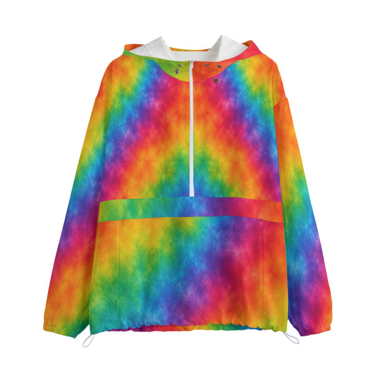 Unisex Pullover Jacket With Zipper Closure - view 1