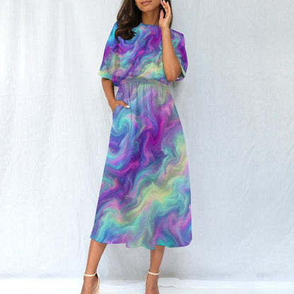 Women's Elastic Waist Dress