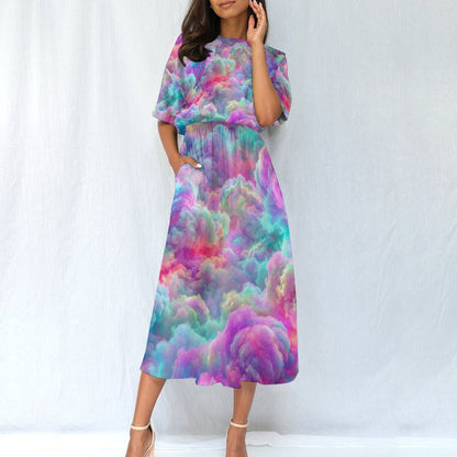Women's Elastic Waist Dress