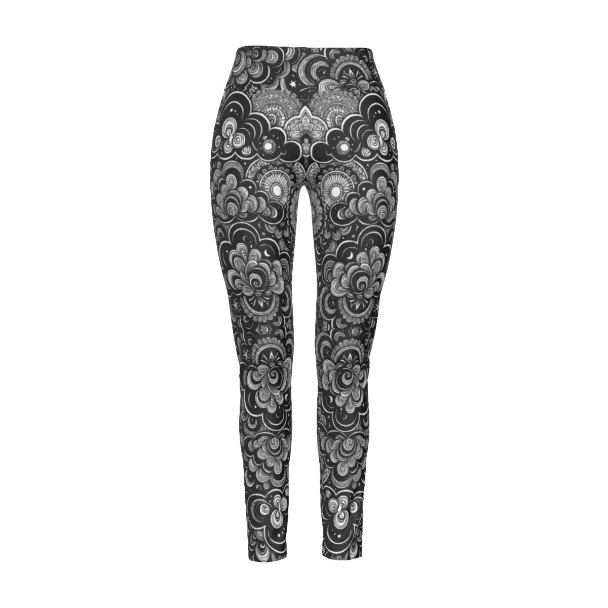 Women's High Waist Leggings | Side Stitch Closure
