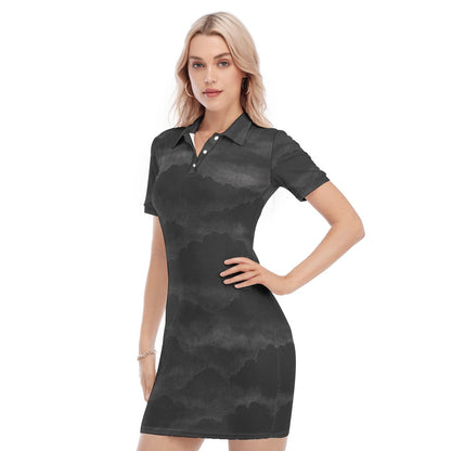 Women's Polo Collar Dress