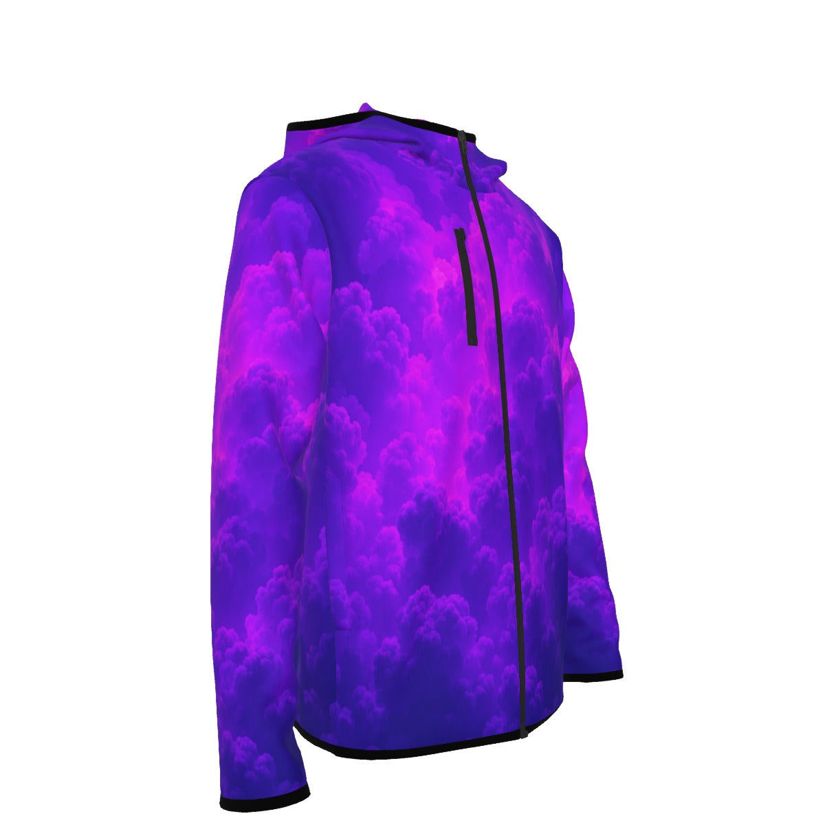 Men's Stylish Hoodie with Thumb Hole Design - view 4