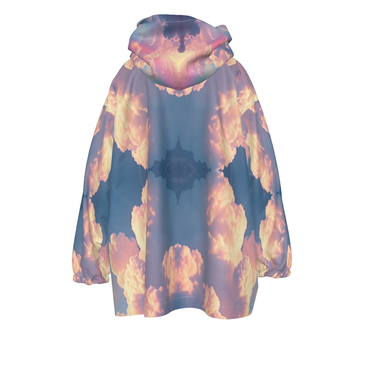 Unisex Kid's Sherpa Fleece Hoodie Blanket