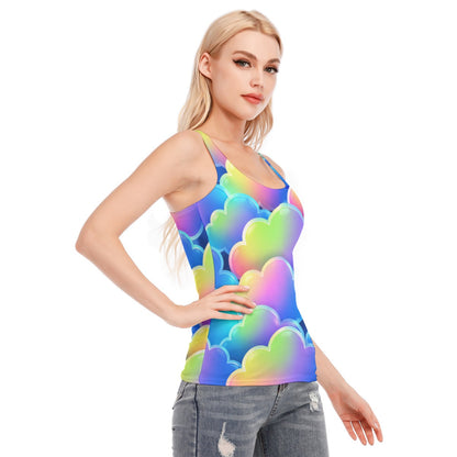 Women's Racer Vest | 190GSM Cotton