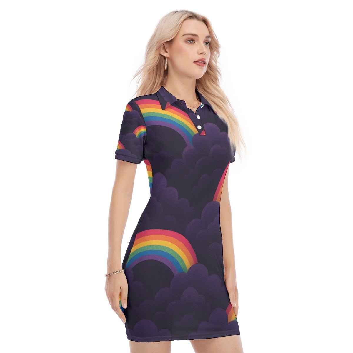 Women's Polo Collar Dress