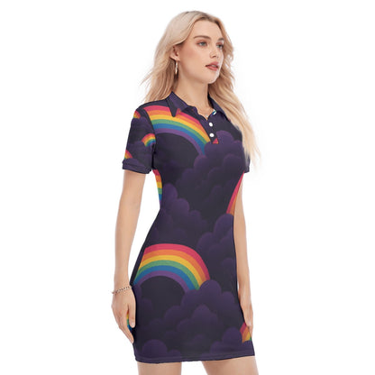 Women's Polo Collar Dress