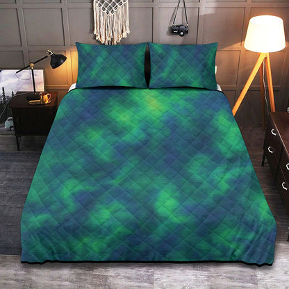 Unisex Quilt & Pillow Cases With Edge-wrapping Strips