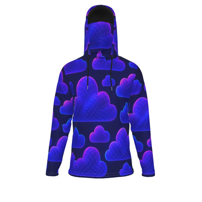 Men's Pullover Hoodie With Mask - view 1