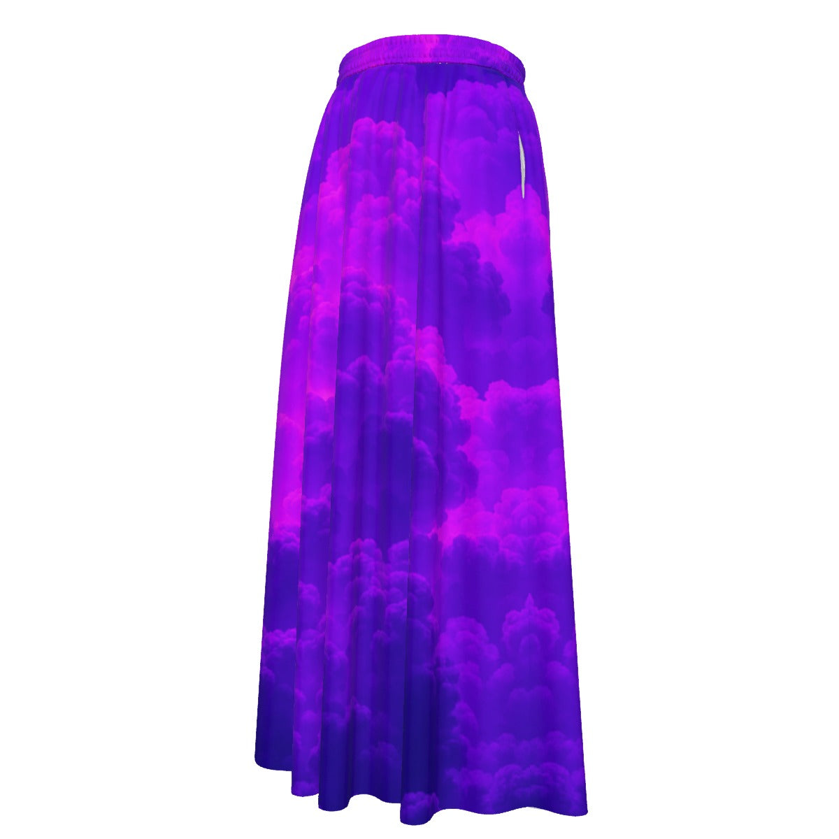 Women's Maxi Chiffon Skirts With Lining