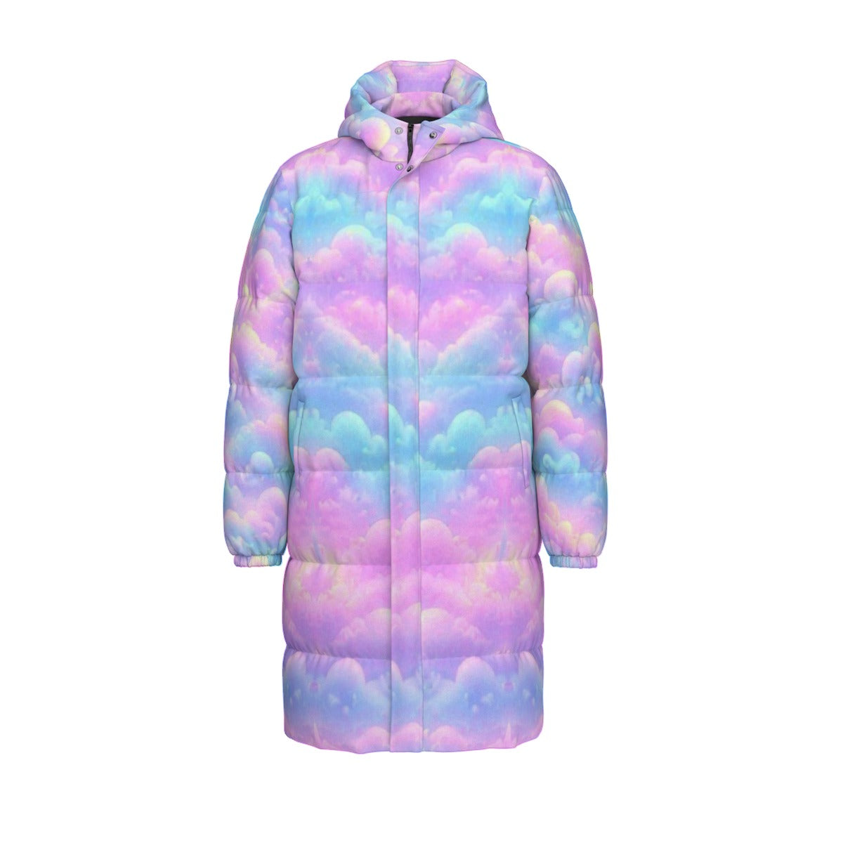 Unisex Long Down Jacket