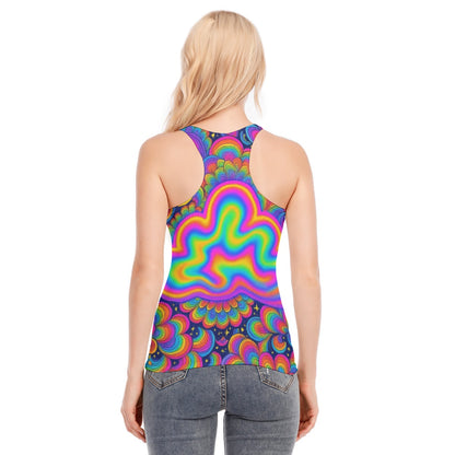 Women's Racer Vest | 190GSM Cotton