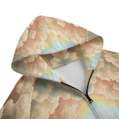 Unisex Kid's Zip Up Raglan Sleeve Hoodie | 310GSM Cotton