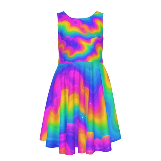 Kid's Sleeveless Vest Dress