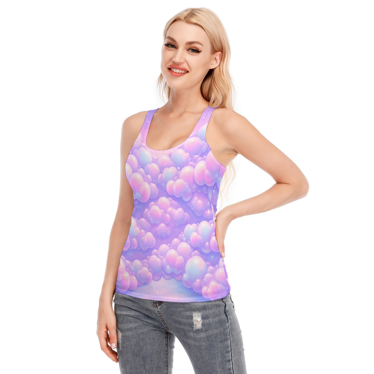Women's Racer Vest | 190GSM Cotton