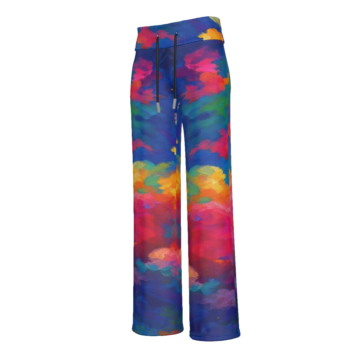 Women's High-waisted Straight-leg Trousers