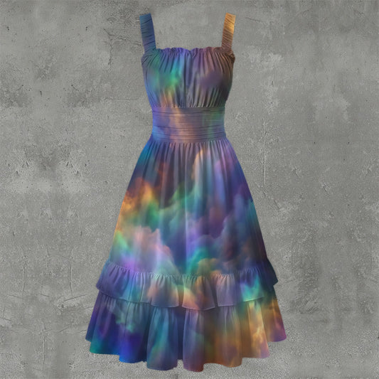 Women‘s Ruffle Hem Dress