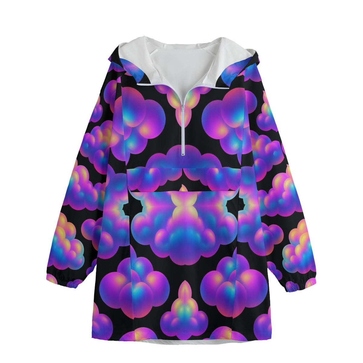Unisex Windbreaker Long Jacket
